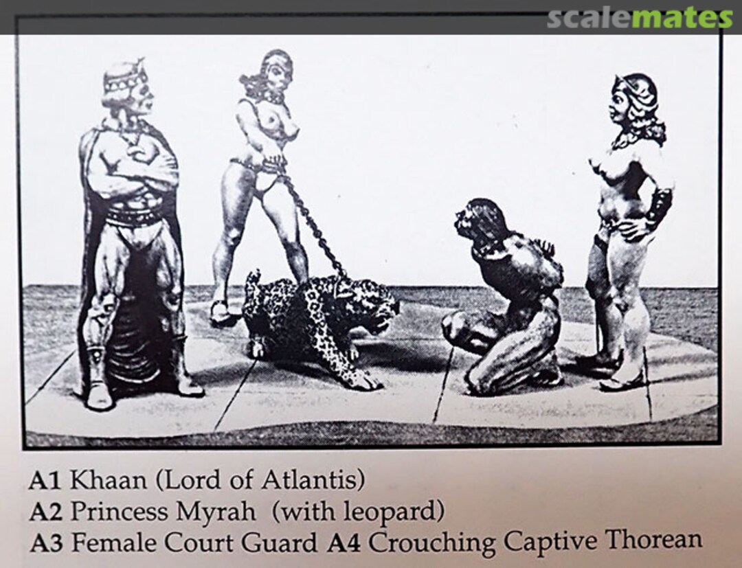 Boxart The Lost World of Atlantis: A4 Crouching Captive Thorean A4 Phoenix Scale Miniatures Boxart The Lost World of Atlantis: A4 Crouching Captive Thorean A4 Phoenix Scale Miniatures