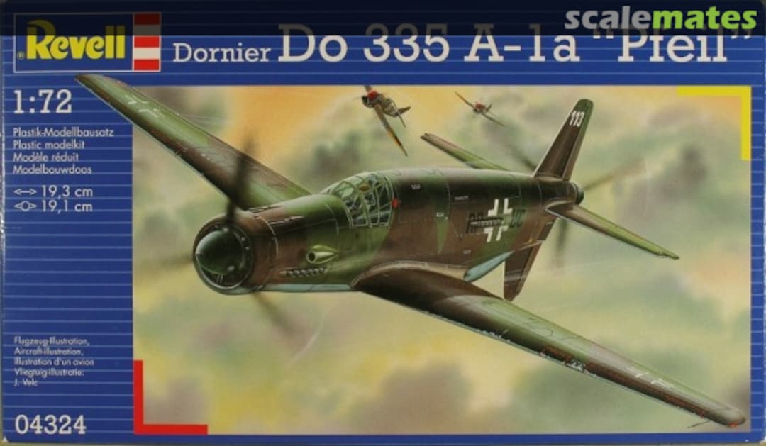 Boxart Dornier Do 335 A-1a "Pfeil" 04324 Revell Boxart Dornier Do 335 A-1a "Pfeil" 04324 Revell