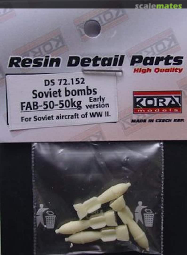 Boxart FAB-50-50kg Early Version DS72152 Kora Models Boxart FAB-50-50kg Early Version DS72152 Kora Models