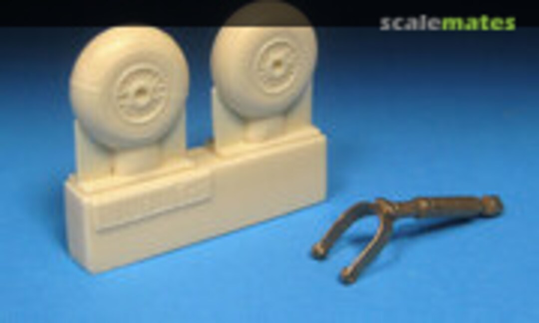 1:32 Bf 109G/K Tall Tailwheel Set (Barracuda Studios BR32393)