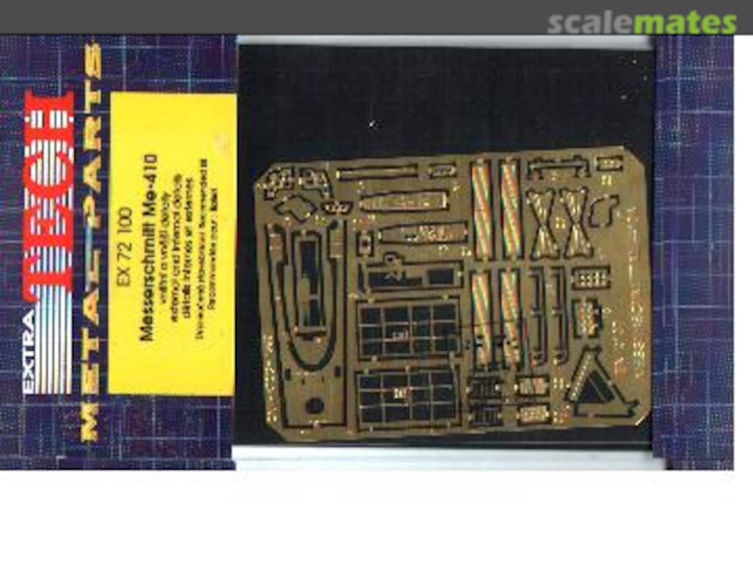Boxart Messerschmitt Me 410 EX 72100 Extratech Boxart Messerschmitt Me 410 EX 72100 Extratech