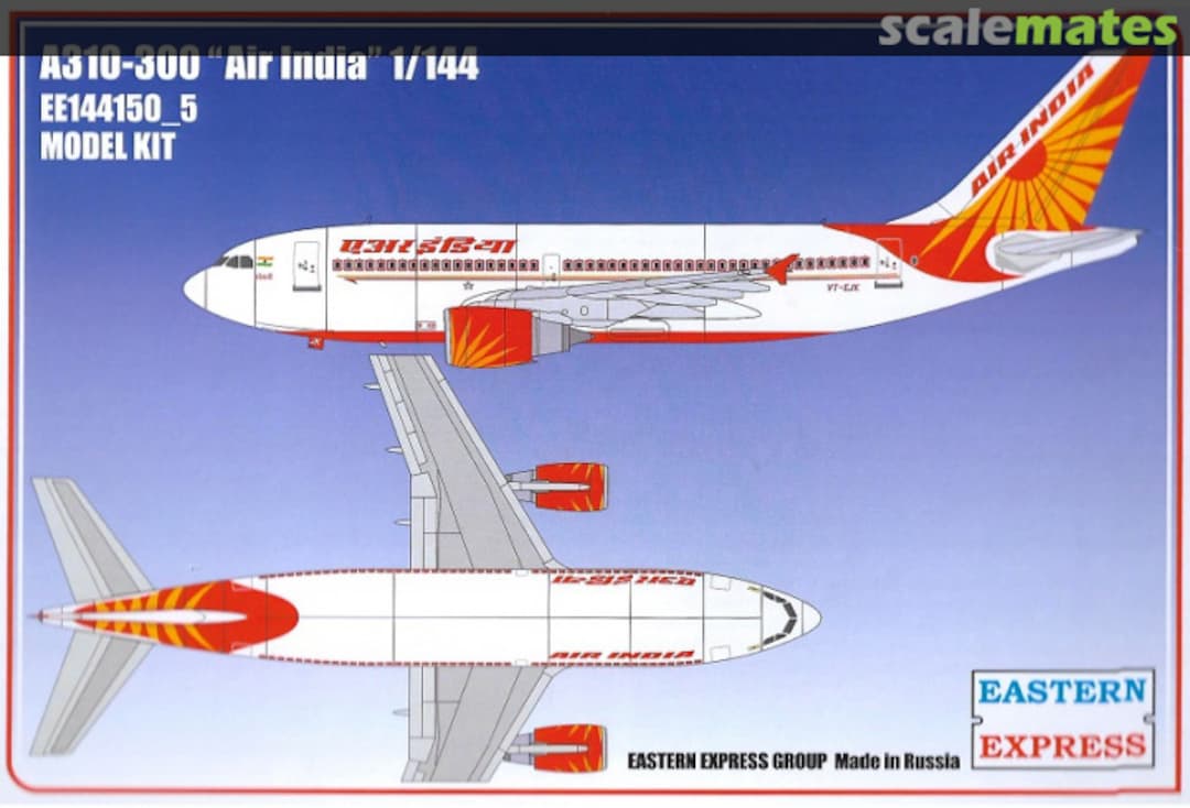 Boxart Airbus A310-300 AIR INDIA EE144150_5 Eastern Express Boxart Airbus A310-300 AIR INDIA EE144150_5 Eastern Express