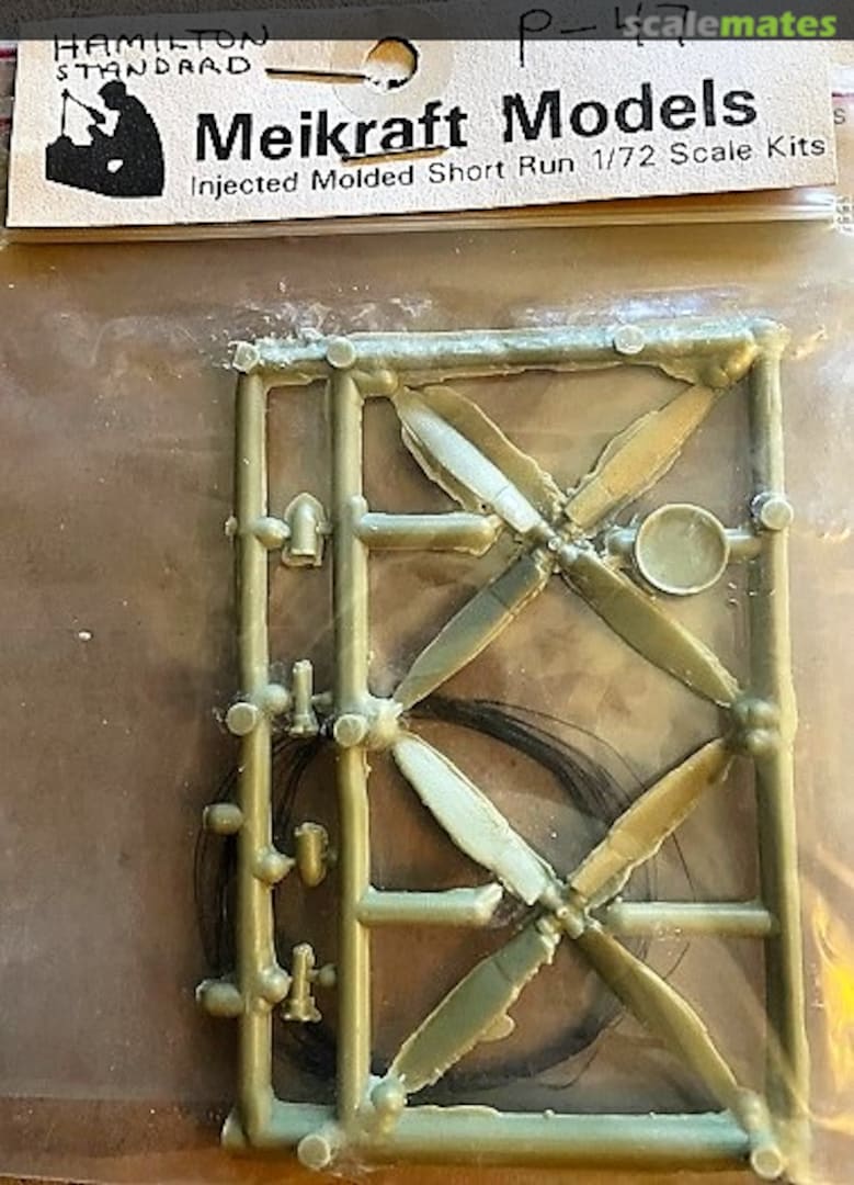 Boxart P-47 Hamilton Standard Propellers and Rigging Wire  Meikraft Models