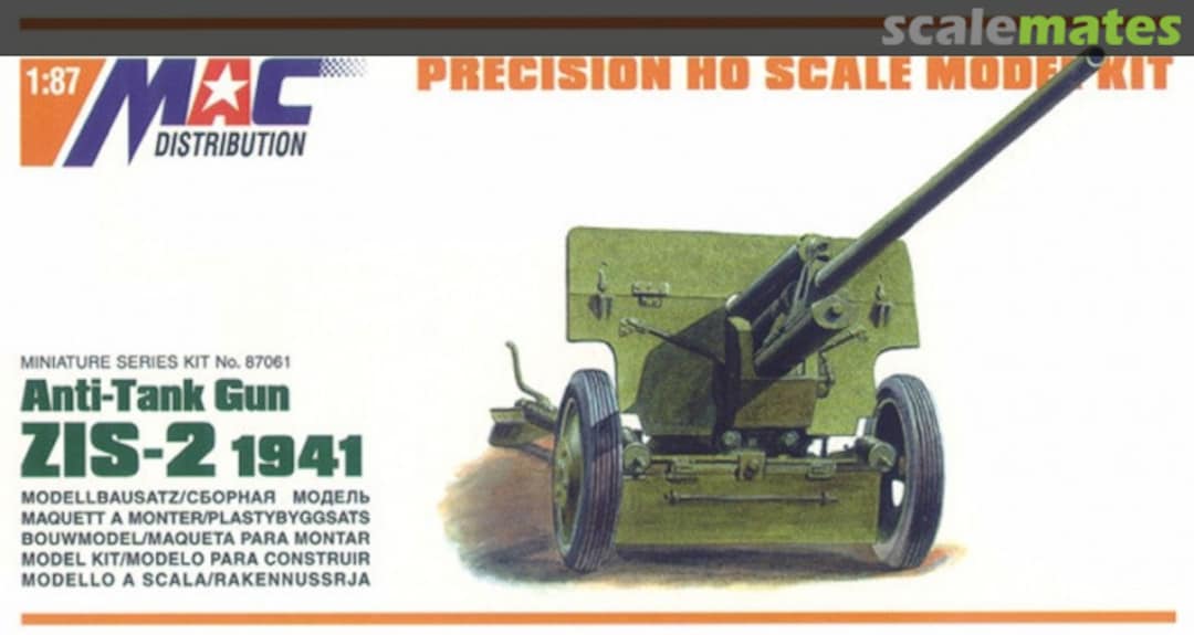 Boxart ZiS-2 1941 87061 MAC Distribution Boxart ZiS-2 1941 87061 MAC Distribution