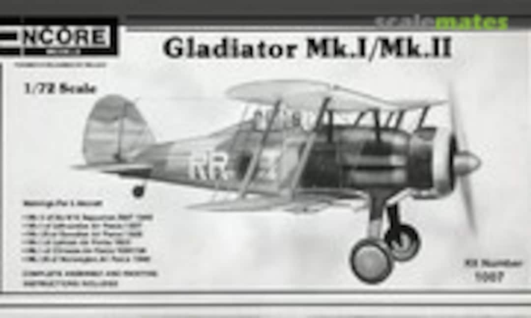 1:72 Gladiator Mk.I/Mk.II (Encore Models 1007) 1007