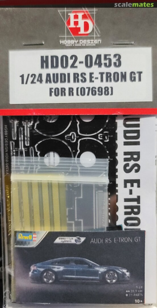 Boxart Audi RS e-Tron GT for R HD02-0453 Hobby Design Boxart Audi RS e-Tron GT for R HD02-0453 Hobby Design