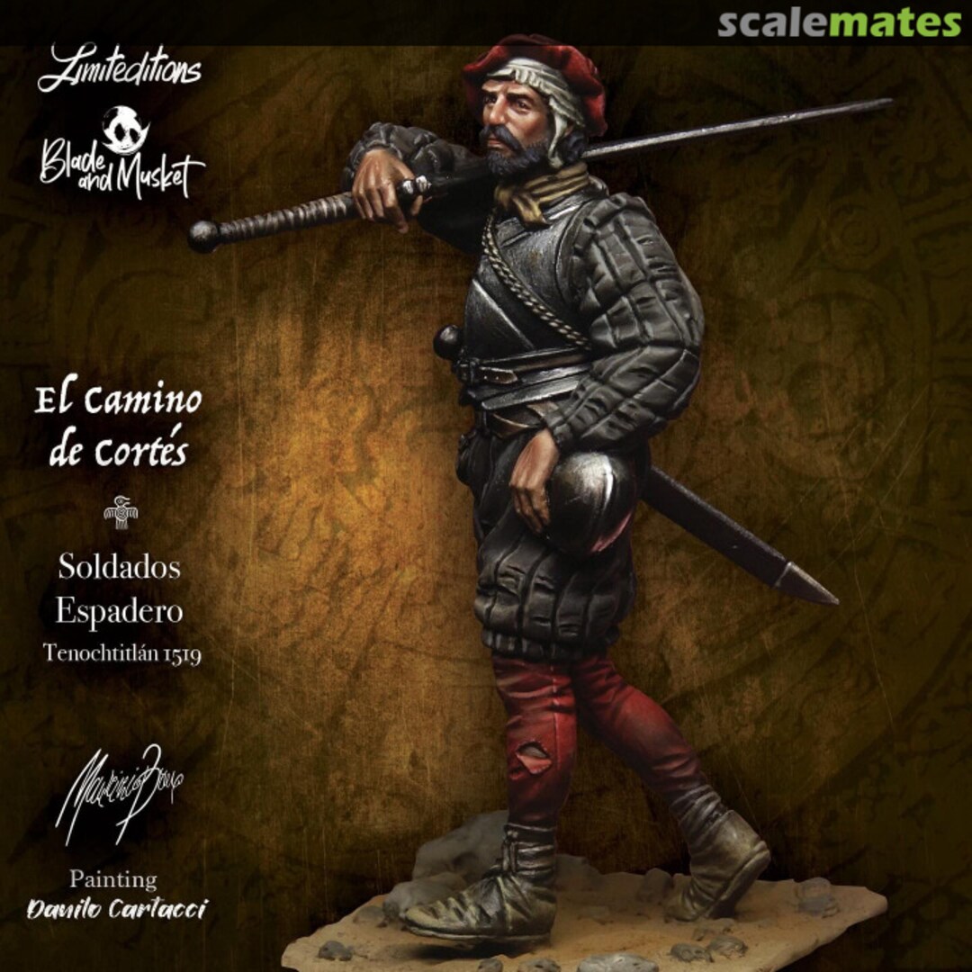 Boxart "El Camino de Cortés" part 6 Soldados Espadero Tenochtitlan 1519 None Blade and Musket Boxart "El Camino de Cortés" part 6 Soldados Espadero Tenochtitlan 1519 None Blade and Musket