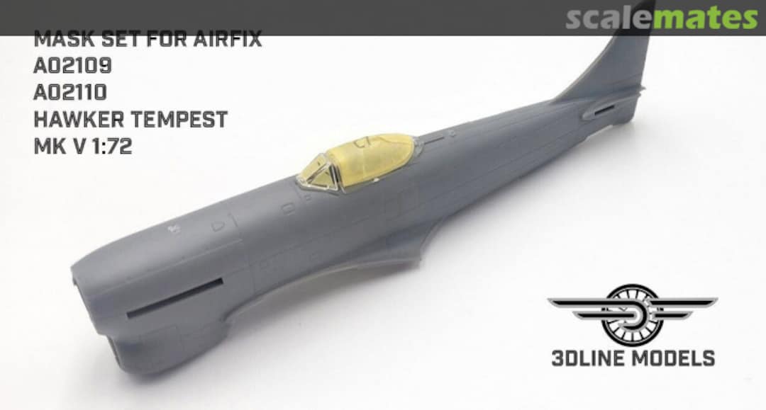 Boxart HAWKER TEMPEST MK V MA01001 3D Line Models Boxart HAWKER TEMPEST MK V MA01001 3D Line Models