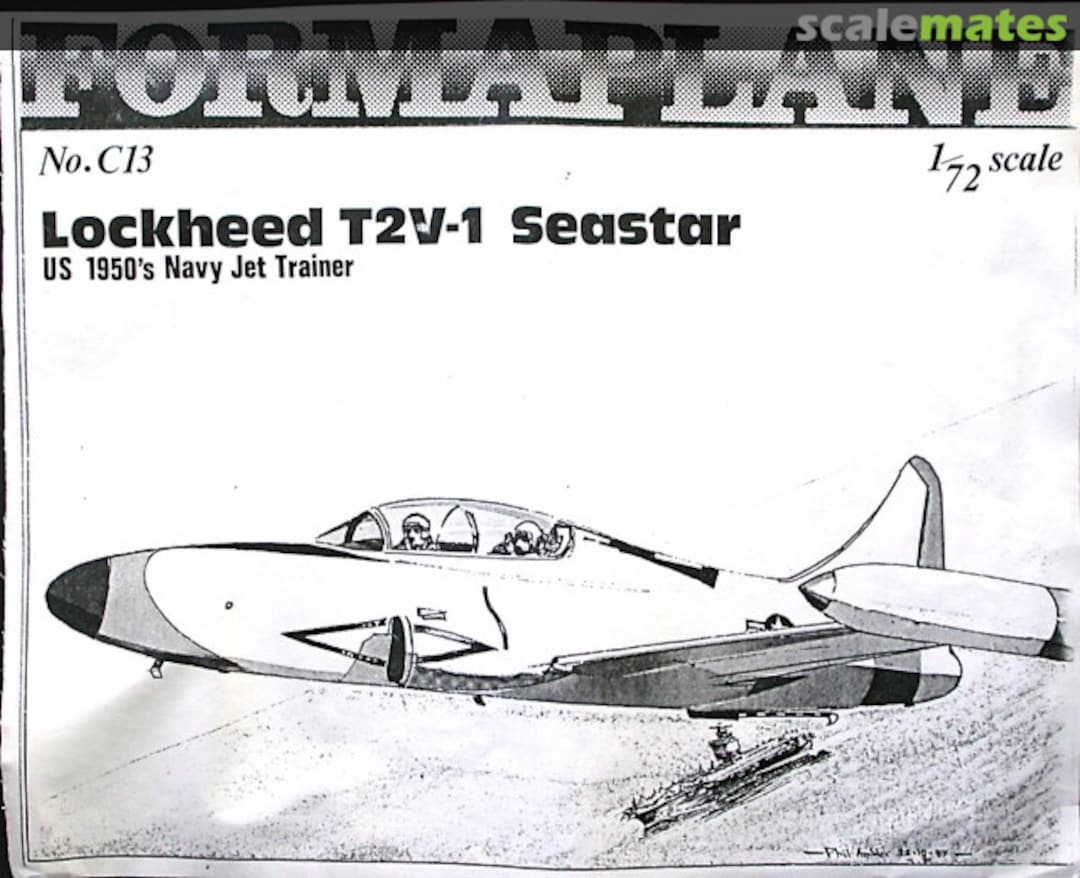 Boxart Lockheed T2V-1 Seastar C13 Formaplane Boxart Lockheed T2V-1 Seastar C13 Formaplane