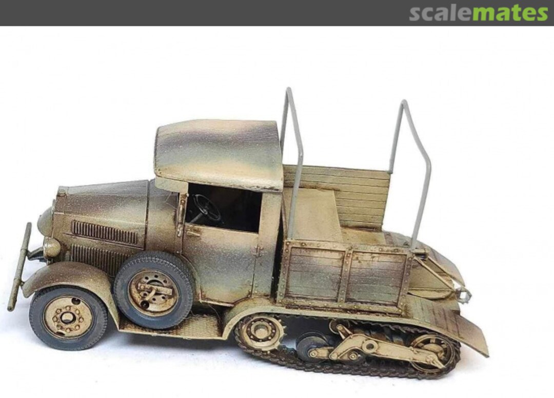 Boxart Half-Track C4P Short Version FA-48023 F&A Miniatures