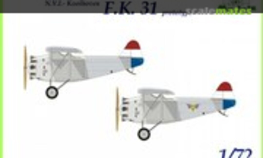 1:72 N.V.I.-Koolhoven F.K. 31 (Omega Models 72460) 72460