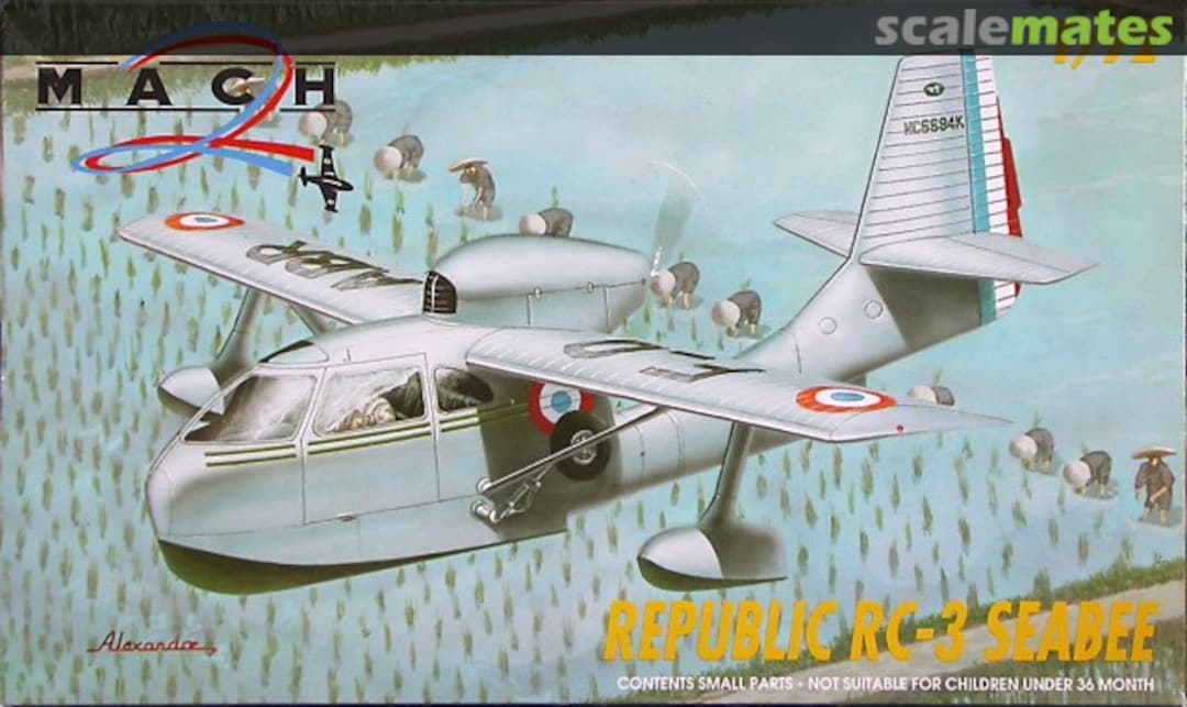 Boxart Republic RC-3 Seabee GP.027 MACH 2 Boxart Republic RC-3 Seabee GP.027 MACH 2