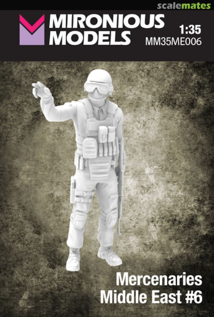 Boxart Mercenaries Middle East No.6 (1 Figure / 3D-Printed) MM35ME006 Mironious Models Boxart Mercenaries Middle East No.6 (1 Figure / 3D-Printed) MM35ME006 Mironious Models