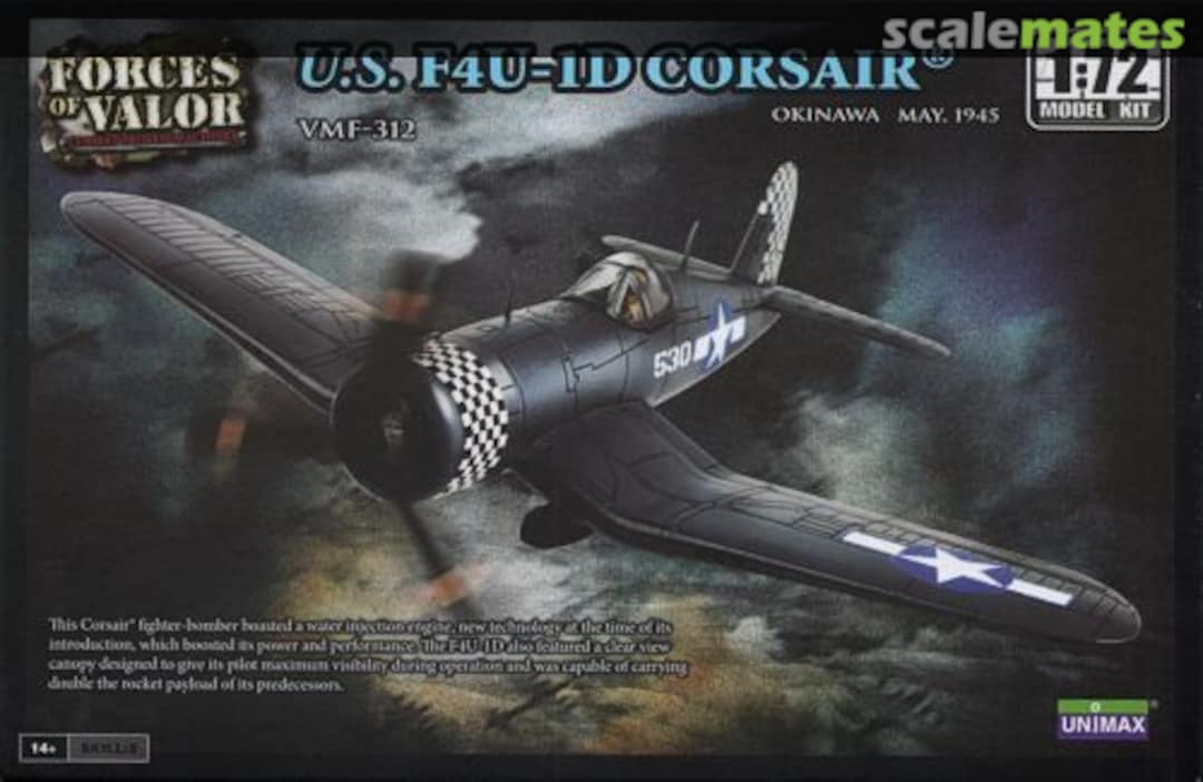 Boxart U.S. F4U-1D Corsair 87006 Forces of Valor Boxart U.S. F4U-1D Corsair 87006 Forces of Valor