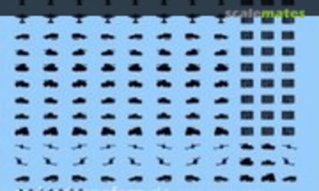 1:35 Deutsche Abschussmarkirungen (schwarz) (Archer AR35089B) AR35089B