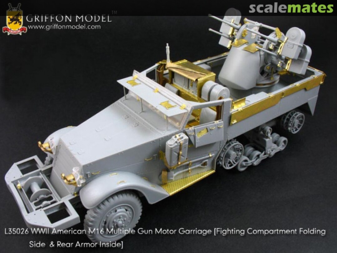 Boxart M16 Multiple Gun Motor Carriage L35026 Griffon Model