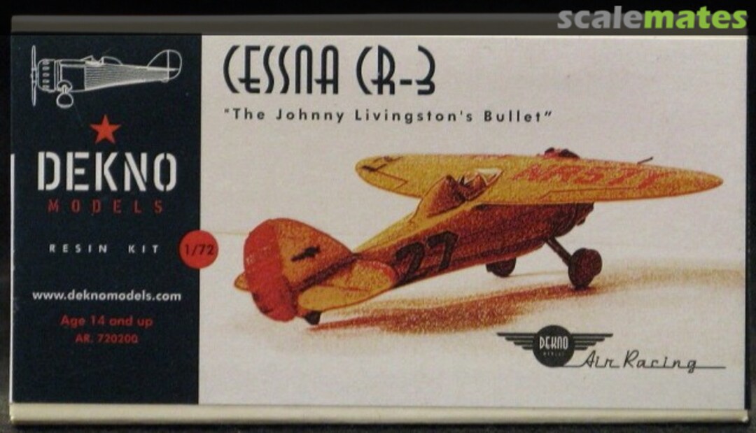 Boxart Cessna CR-3 AR. 720200 Dekno Models Boxart Cessna CR-3 AR. 720200 Dekno Models
