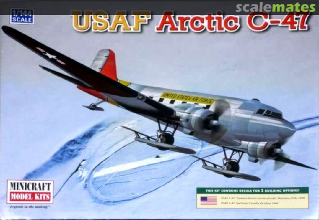 Boxart USAF Arctic C-47 14671 Minicraft Model Kits Boxart USAF Arctic C-47 14671 Minicraft Model Kits