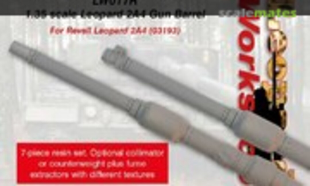 1:35 Leopard 2A4 Gun Barrel (Leopard Workshop LW017R)