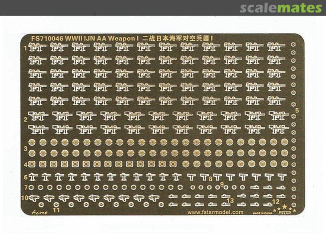 Boxart IJN AA Weapon I FS710046 Five Star Model Boxart IJN AA Weapon I FS710046 Five Star Model