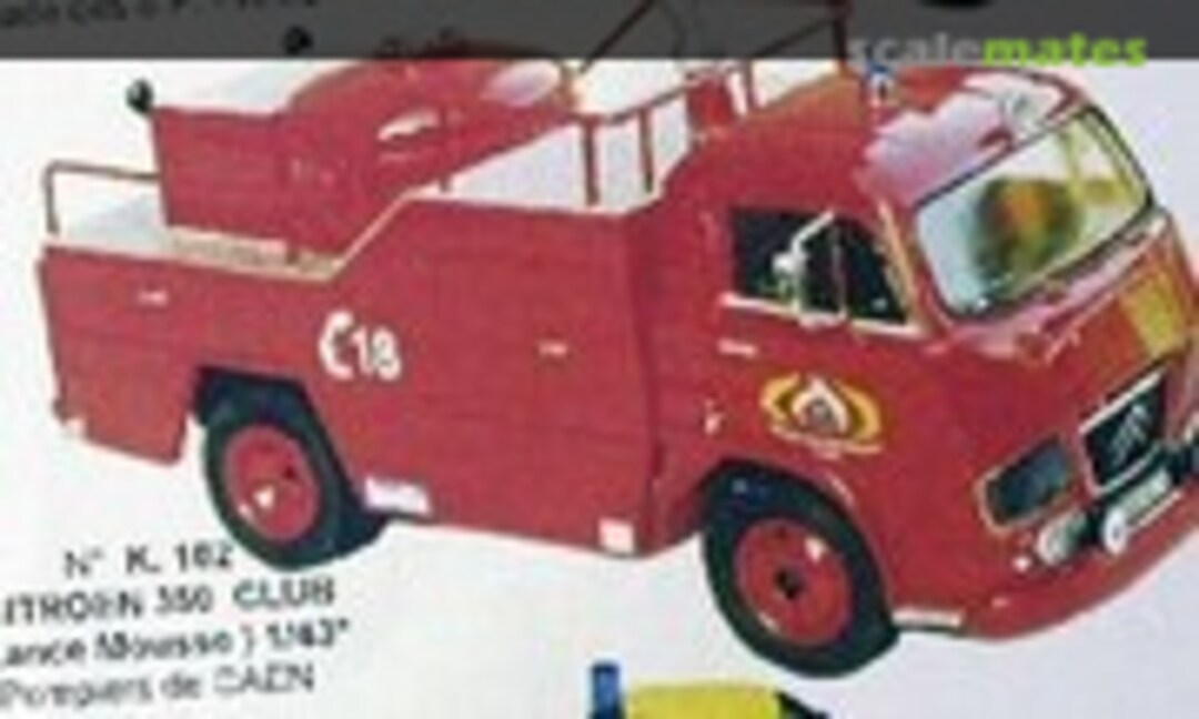 1:50 Citroën 350 Pompiers (Mini Véhicules Incendies K102) K102