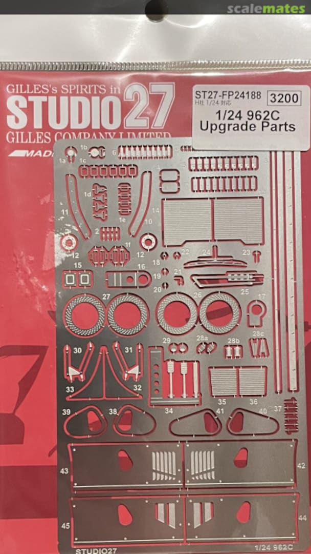 Boxart Porsche 962C ST27-FP24188 Studio27 Boxart Porsche 962C ST27-FP24188 Studio27