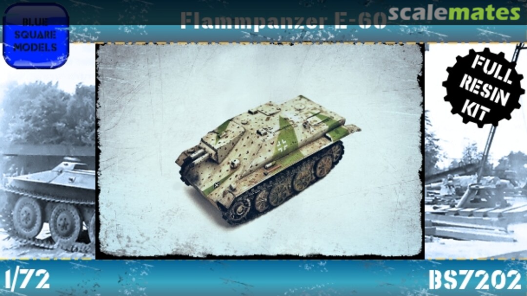 Boxart Flammpanzer E-60 BS7202 Blue Square Models Boxart Flammpanzer E-60 BS7202 Blue Square Models