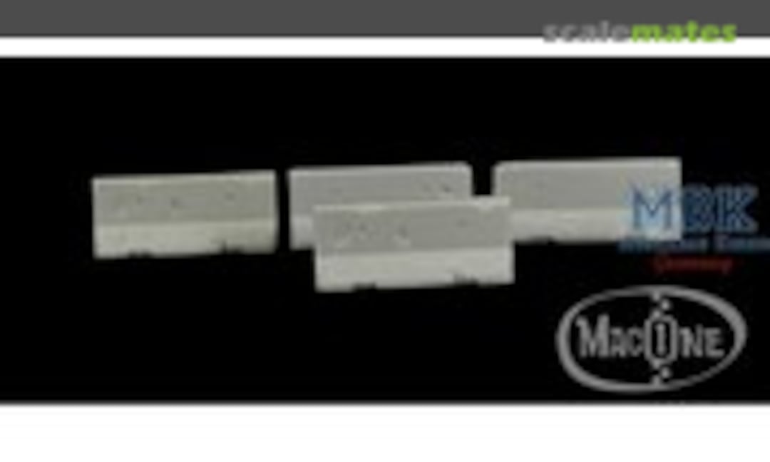 1:48 Jersey short barriers (MacOne Models MAC48004) MAC48004