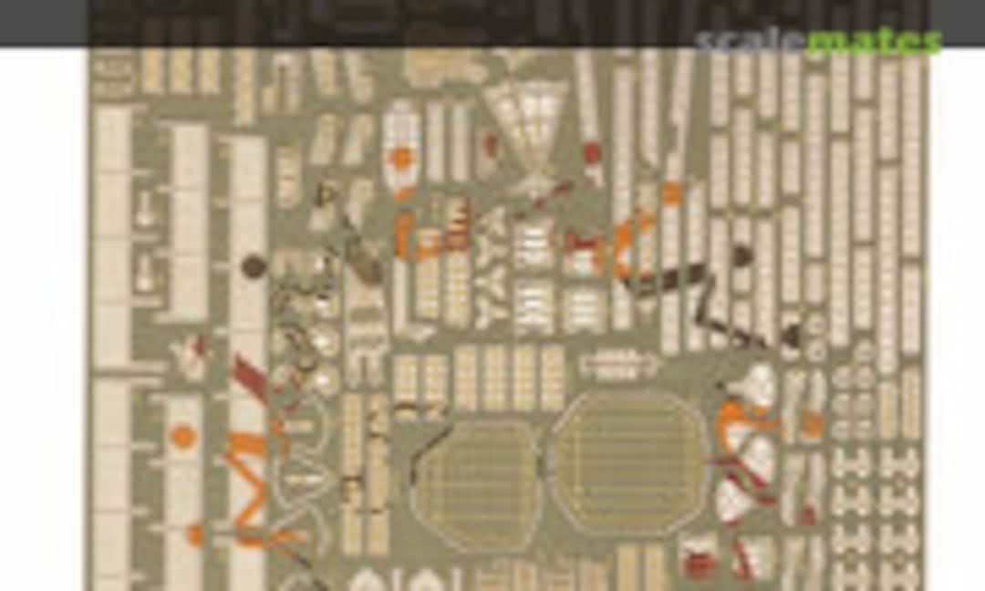 1:700 Warship Next IJN Aircraft Carrier Shinano Photo-Etched Parts (Fujimi 11632) 11632