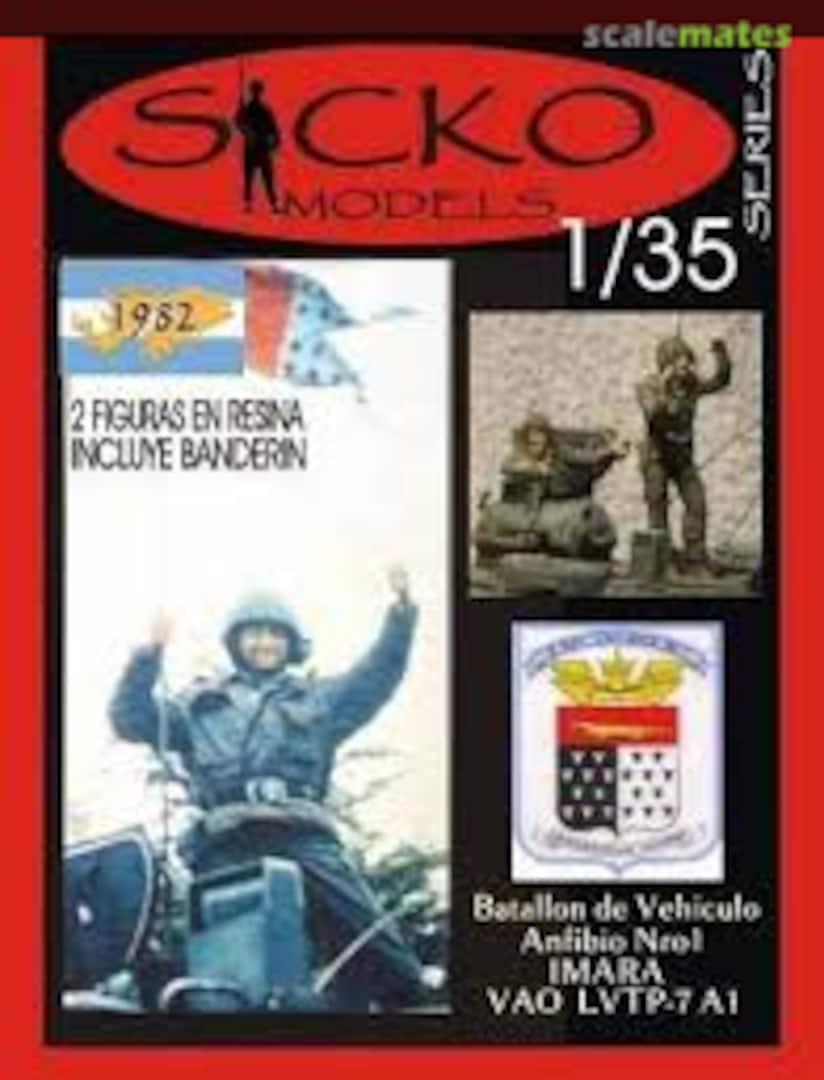 Boxart Batallón de Vehículo Anfibio Nro1 IMARA VAO LVTP-7A1 017 Sicko