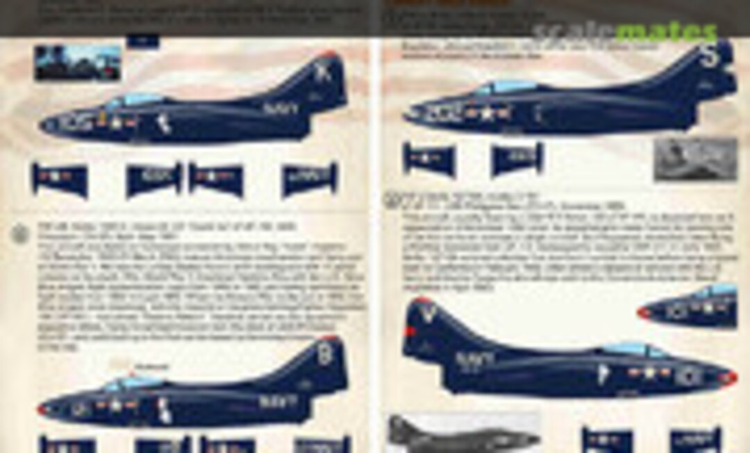 1:48 Navy F9F Panthers (Print Scale 48-159) 48-159