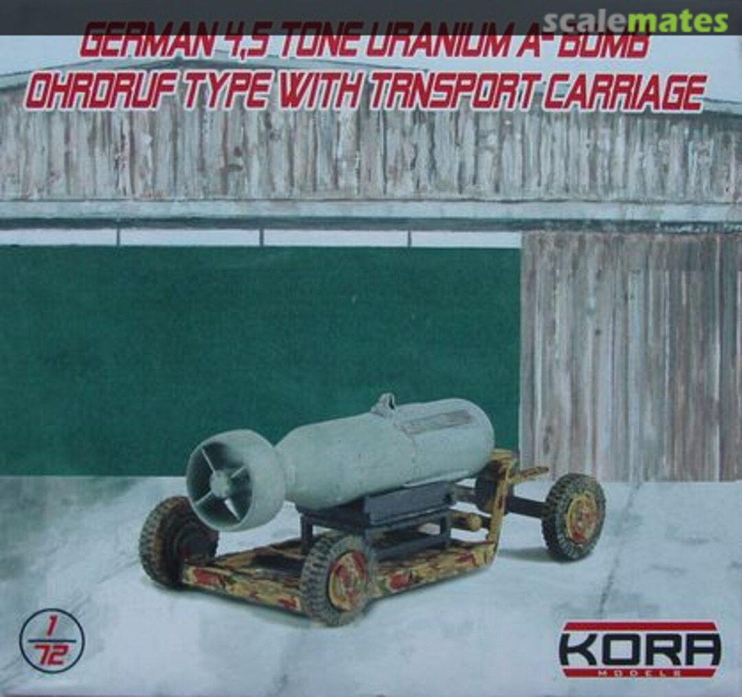 Boxart German 4,5 tone Uranium A-Bomb Ohrdruf Type 72208 Kora Models Boxart German 4,5 tone Uranium A-Bomb Ohrdruf Type 72208 Kora Models