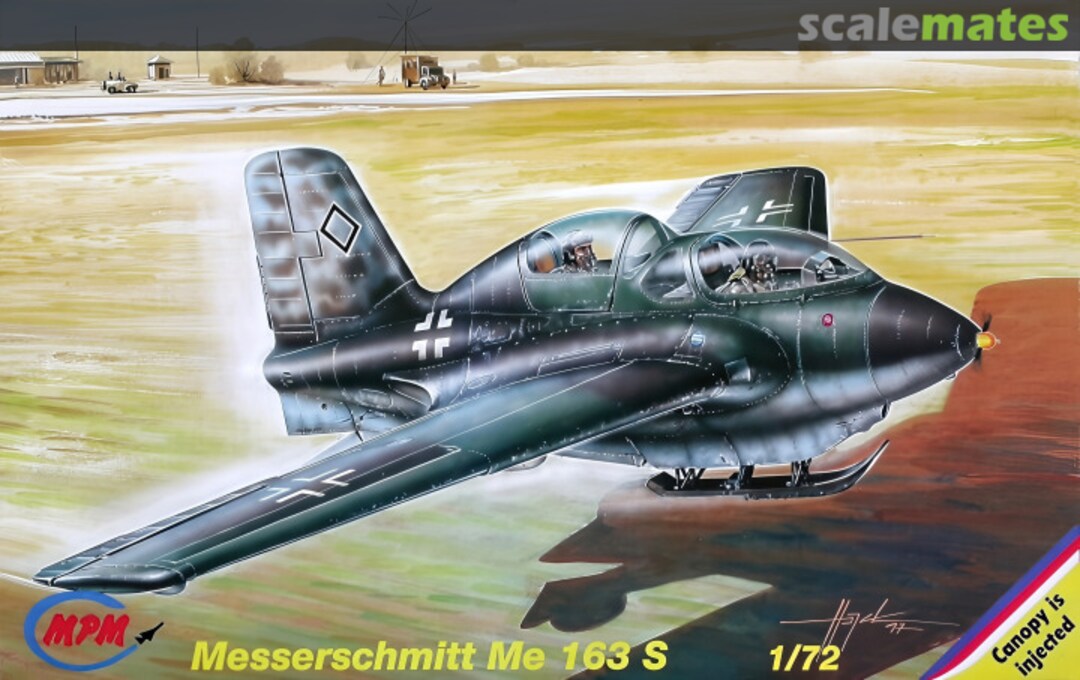 Boxart Messerschmitt Me 163 S 72072 MPM Production Boxart Messerschmitt Me 163 S 72072 MPM Production