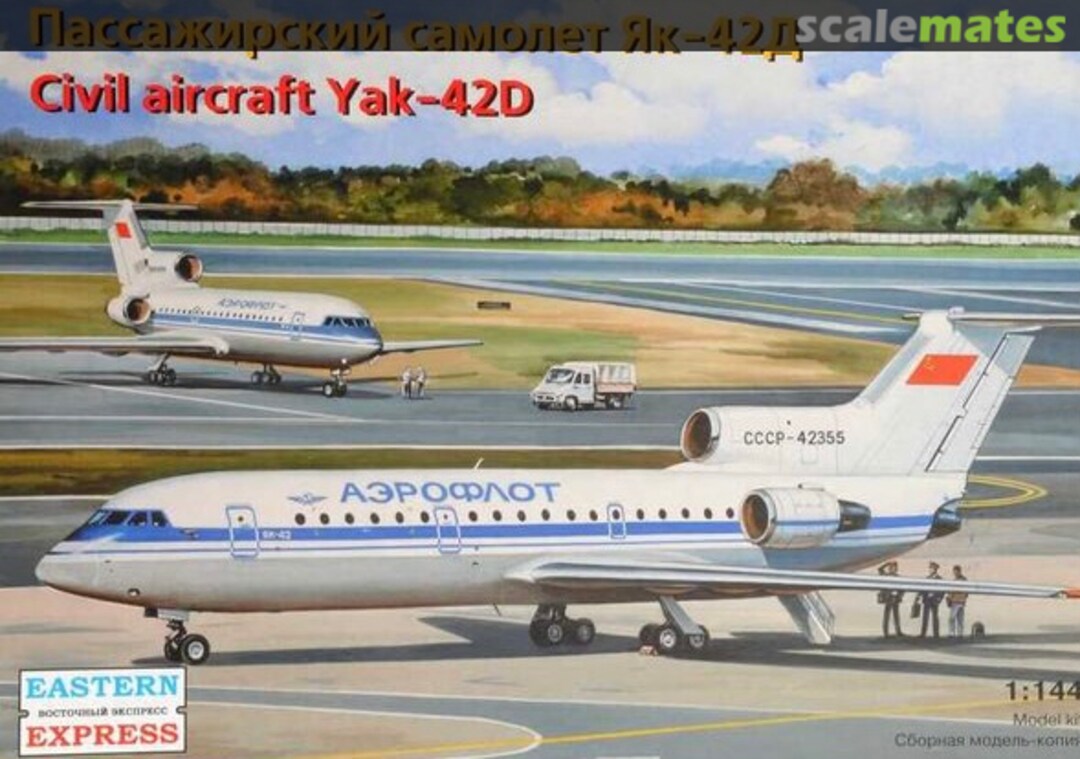 Boxart Yakovlev Yak-42D 14494 Eastern Express