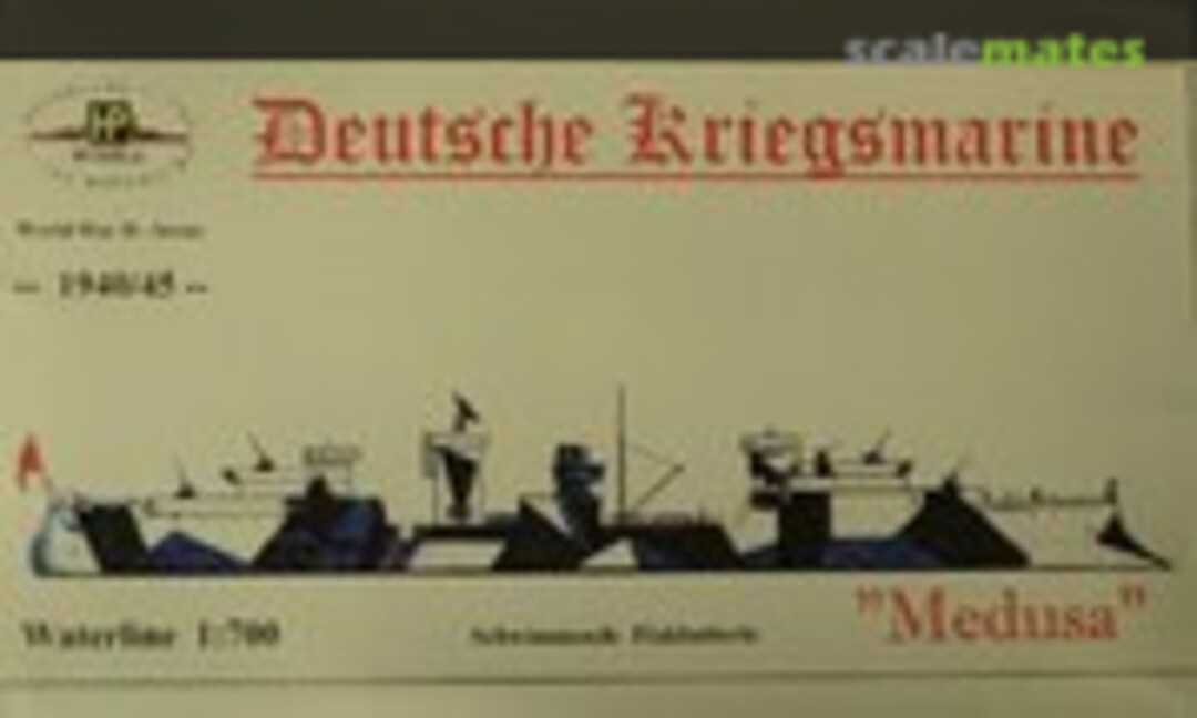 1:700 Schwimmende Flakbaterie "Medusa" (HP-Models WW II-WL-G-) WW II-WL-G-