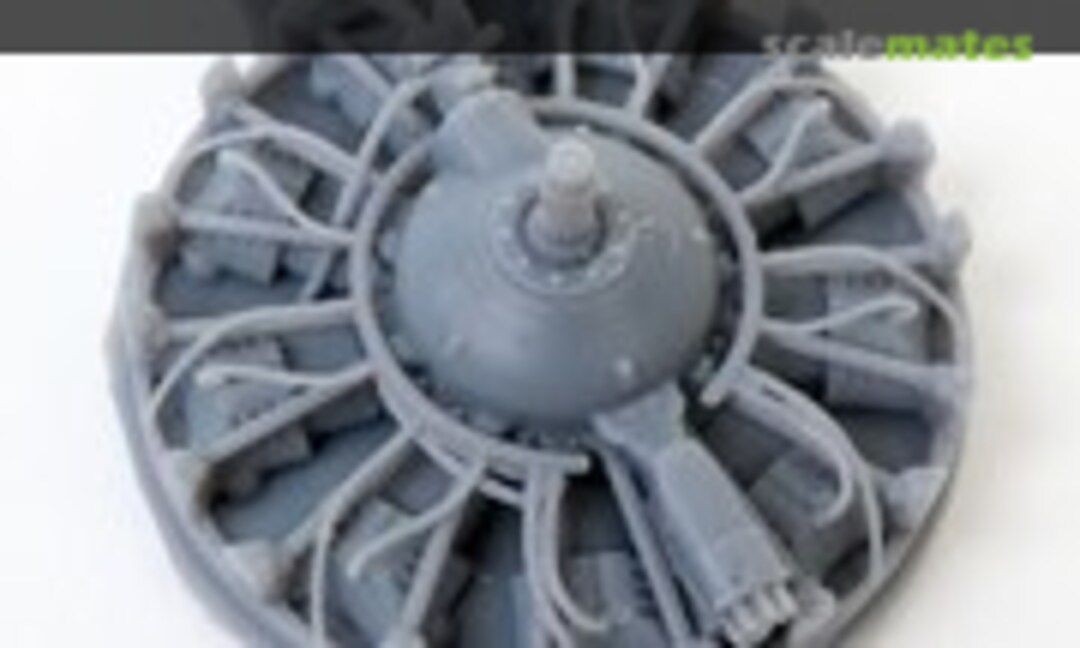 1:48 R-1820 Quick Fix Engine Front (RESIN2detail R2D48220) R2D48220