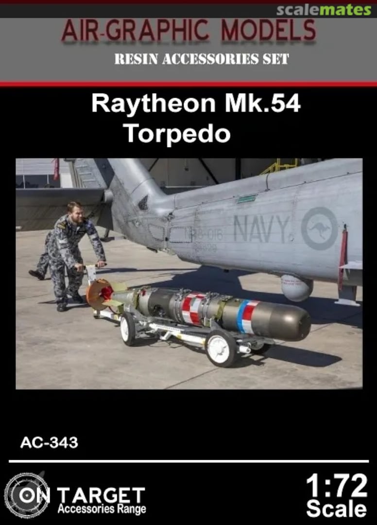 Boxart Raytheon Mk.54 Torpedo AC-343 Air-Graphics Models