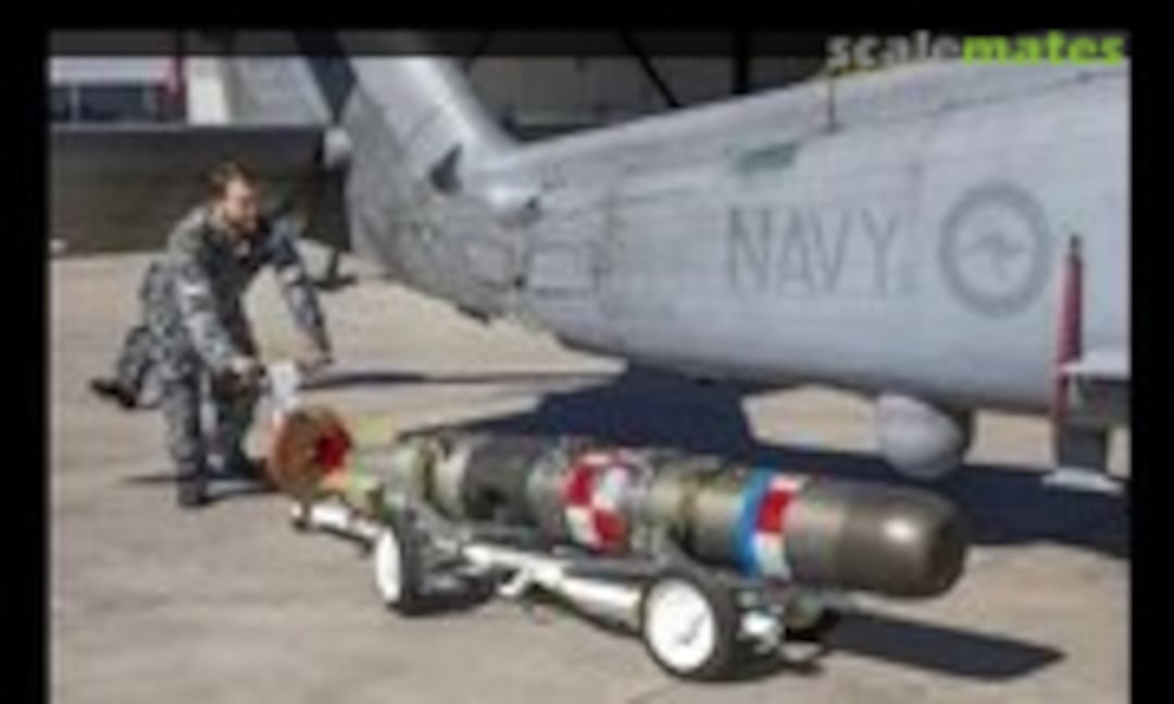 1:72 Raytheon Mk.54 Torpedo (Air-Graphics Models AC-343)