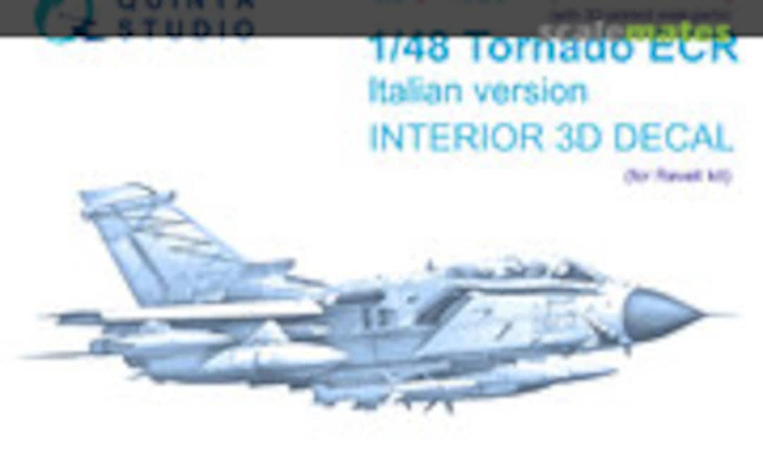 1:48 Tornado ECR Italian Version interior 3D decals (small version) (with 3D-printed resin parts) (Quinta Studio QDS+48264) QDS+48264