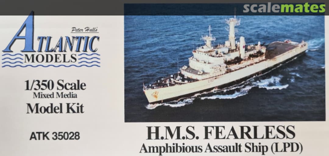 Boxart HMS Fearless ATK 35028 Atlantic Models Boxart HMS Fearless ATK 35028 Atlantic Models