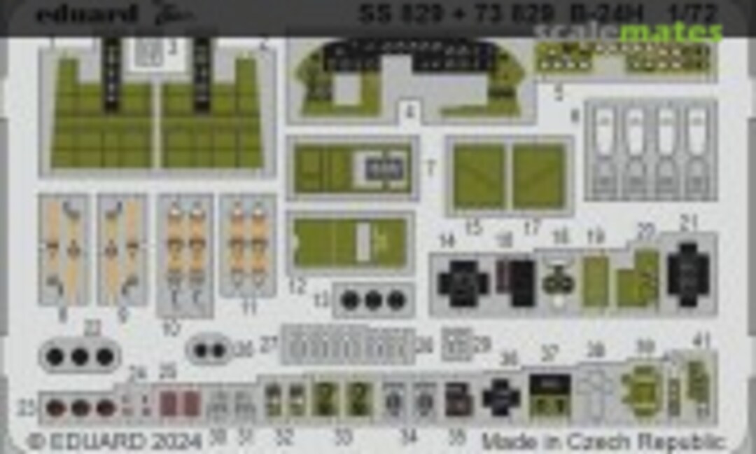 1:72 B-24H Cockpit (Eduard SS829) SS829