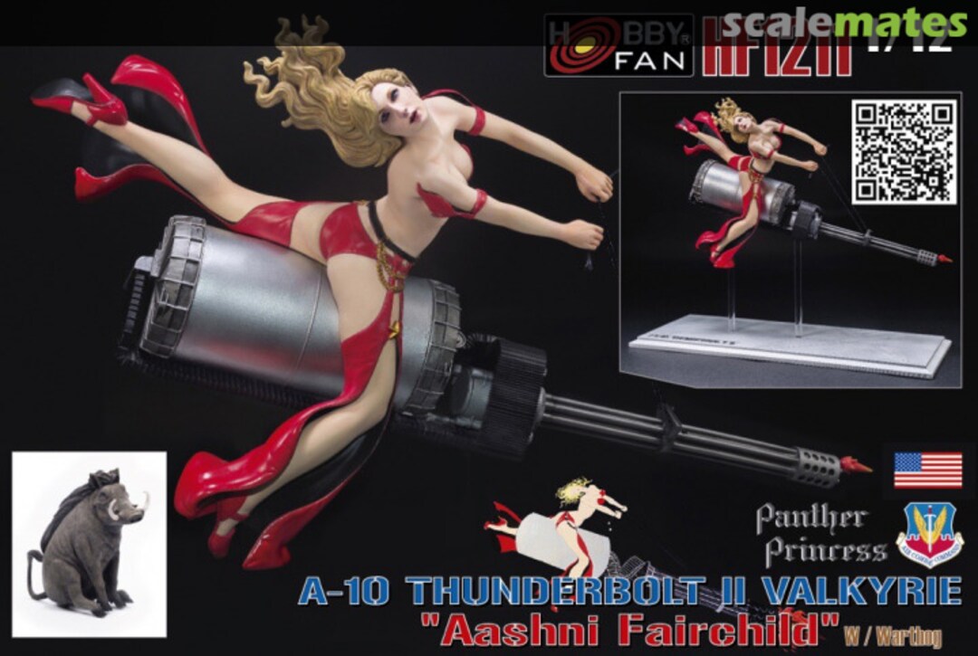 Boxart A-10 Thunderbolt II Valkyrie Aashni Fairchild HF1211 Hobby Fan