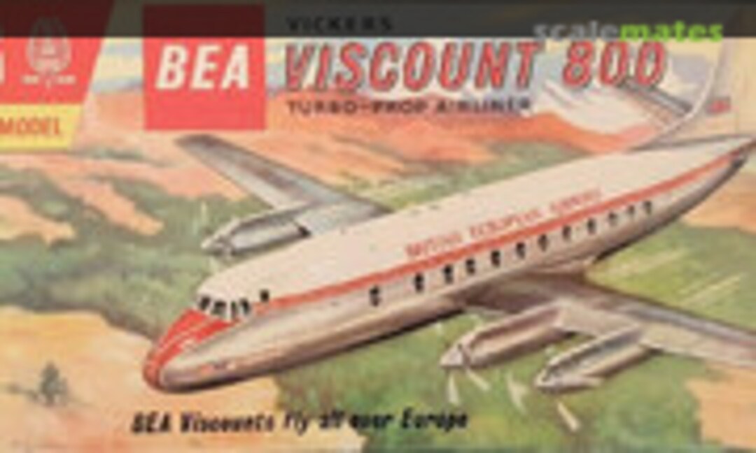1:96 Vickers Viscount 800 (FROG 352P)