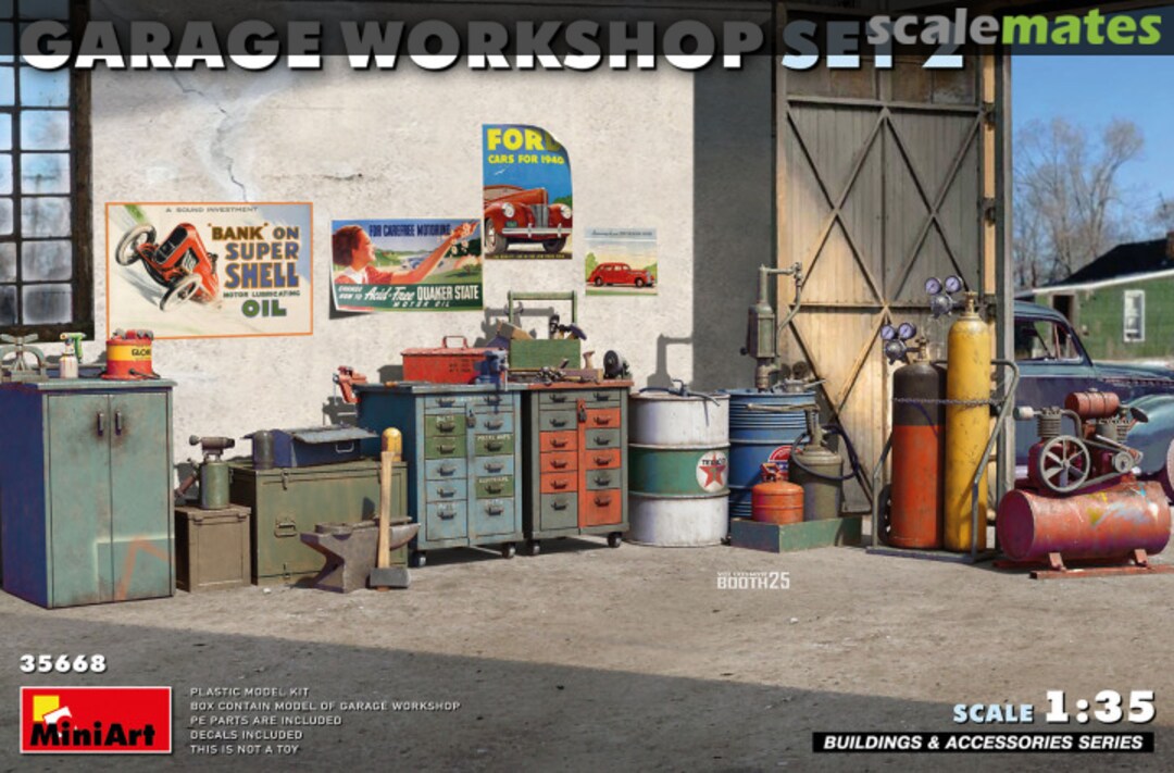 Boxart Garage Workshop 2 35668 MiniArt