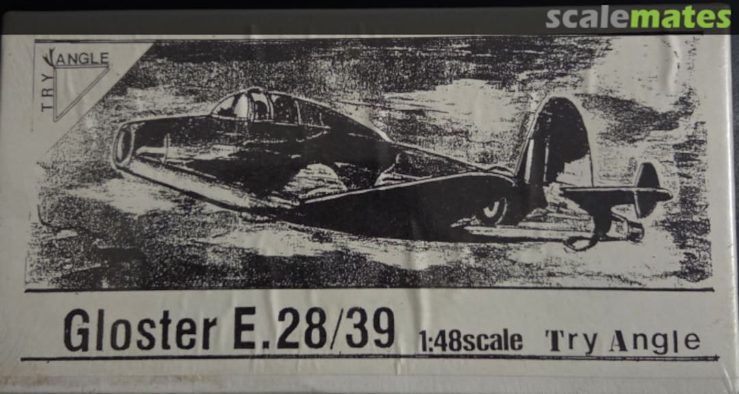 Boxart Gloster E.28/39 Try Angle Boxart Gloster E.28/39 Try Angle