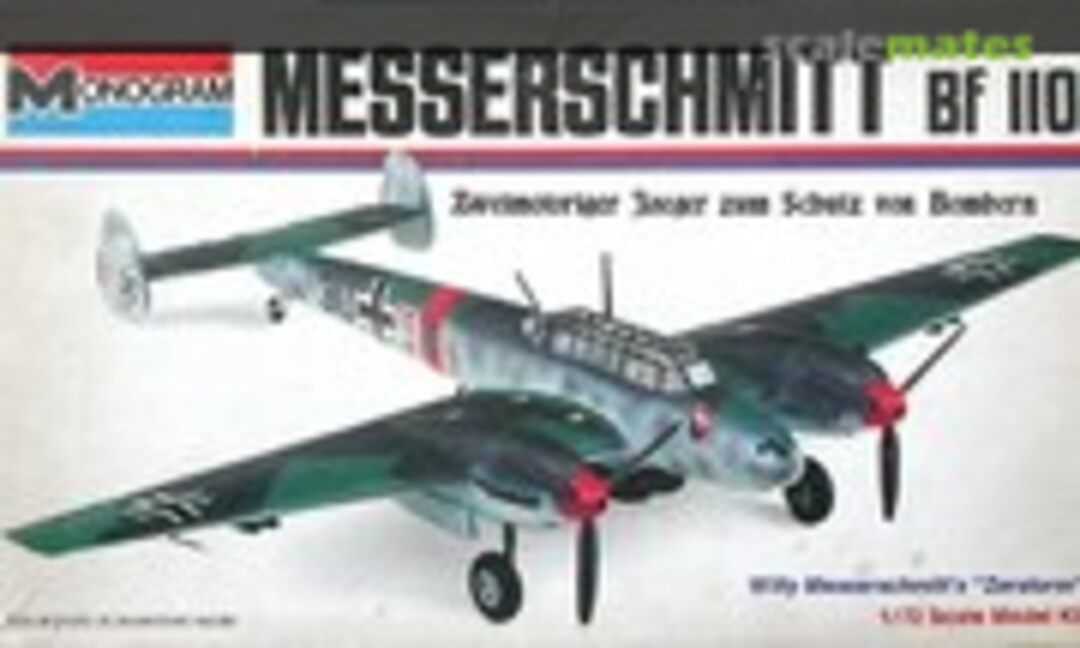 1:72 Messerschmitt Bf 110 (Monogram 6812-0125)