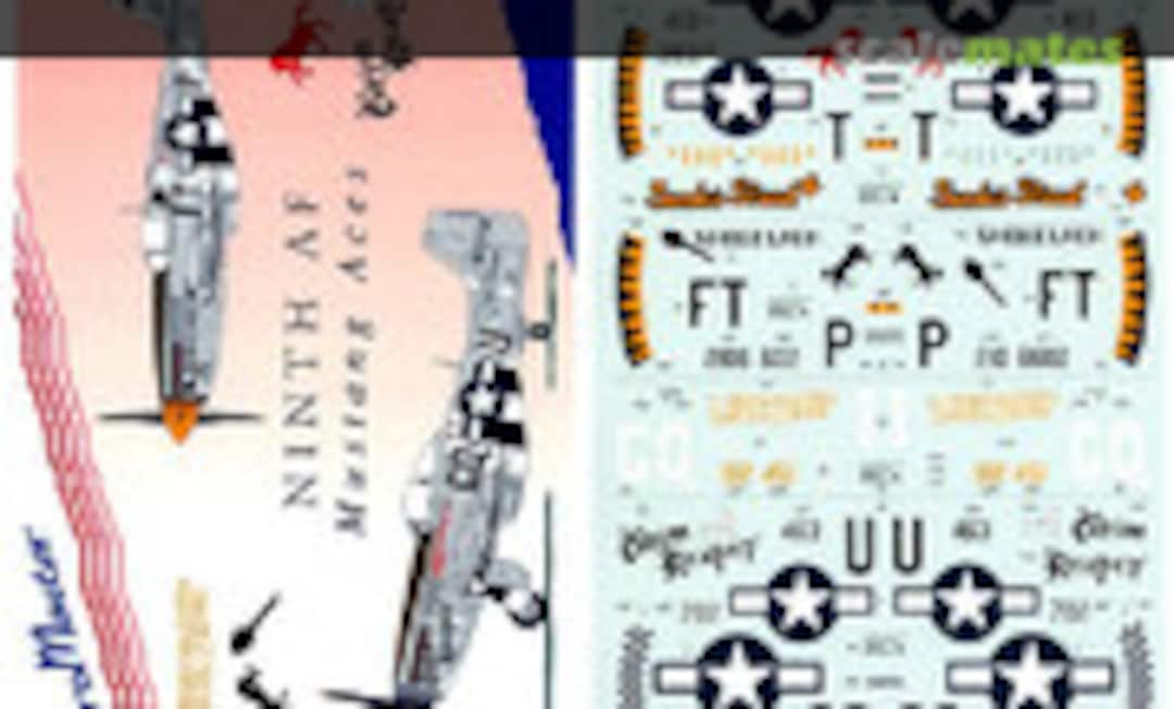 1:48 Ninth AF Mustang Aces (AeroMaster 48-225) 48-225