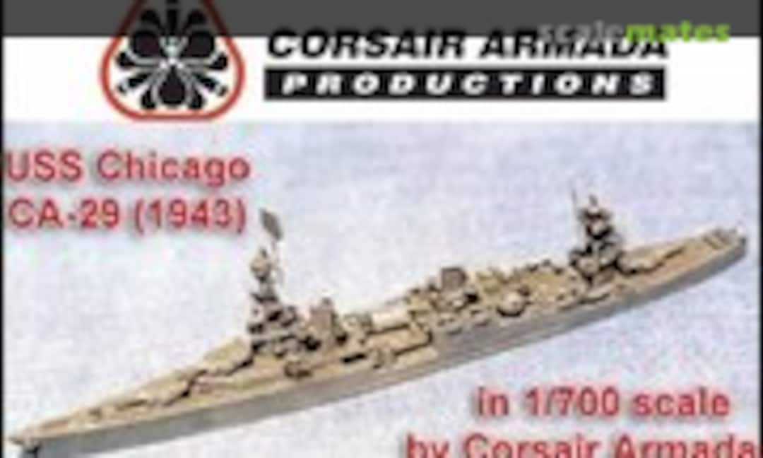 1:700 USS Chicago CA-29 1943 Share (Corsair Armada CAP7008) CAP7008