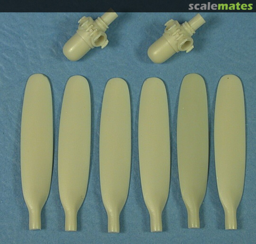 Boxart Hamilton Standard 11' 7" dia. 3-Blade Prop & Spinner 48241 Ultracast