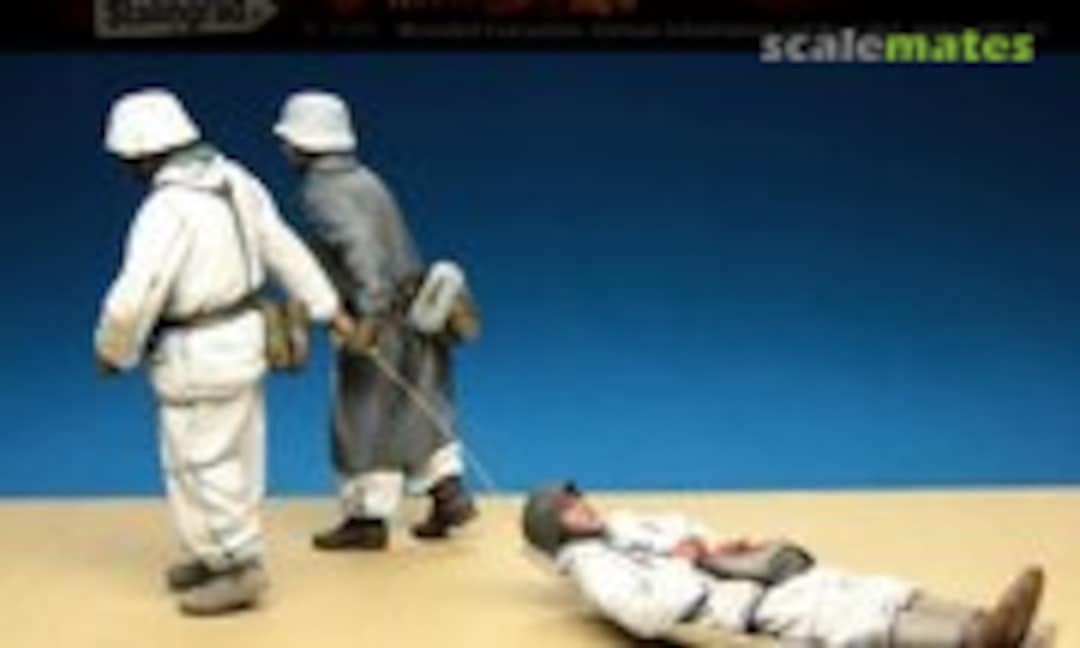 1:35 Wounded Evacuation - Infantry with Boat-Sled (Stalingrad S-3588) S-3588